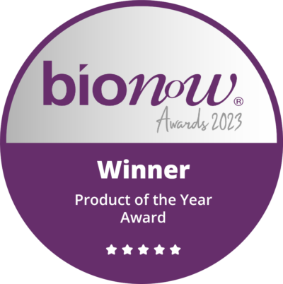 Winner of the Bionow Awards Product of the year 2024